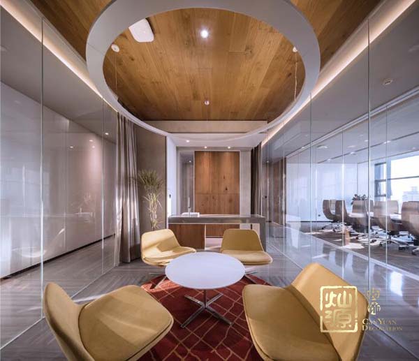 瑞西投資大廈南寧獨立辦公室裝修案例賞析